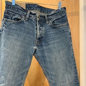 Mens Hollister Low Rise Slim Straight Jeans